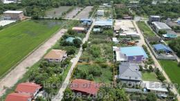 ขายที่ดิน ถมแล้ว แปลงสวย ถ.บ้านกล้วย อ.ไทรน้อย จ.นนทบุรี 