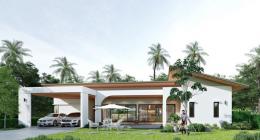 For SALE SP POOL VILLA (NATHON TOWN) 3 Pool Villas, 210 sq.m., 80 sq.wah, Near Nathon Market & Samui Pier